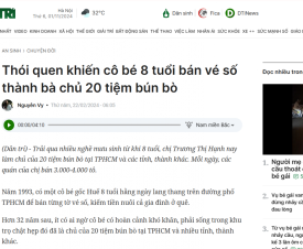 8 tuổi đi bán vé số, người phụ nữ vươn lên làm chủ của 26 quán bún bò - 13/04/2022 YAN.vn