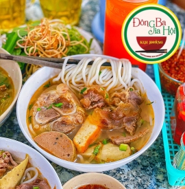 BÚN BÒ GIÒ NẠM CHẢ