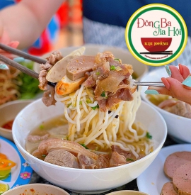 BÚN BÒ GIÒ GÂN CHẢ